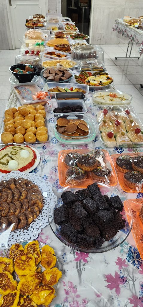 جشنواره غذا با حضور دانش آموزان دبستان پسرانه بهشت فردوس